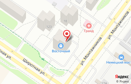 Центр бытовых услуг Сладкий сон на Широтной улице на карте