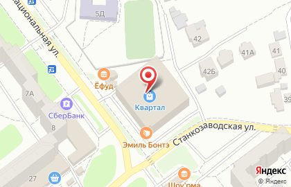 АСЦ Элекс на Станкозаводской улице на карте