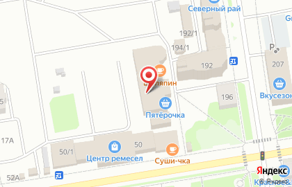 Принт Лайн на карте