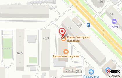 Киоск по продаже мясной продукции на улице Петровского на карте