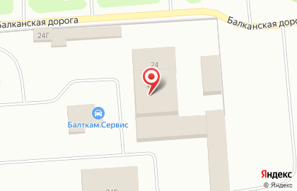 Транспортная компания Питеравто на улице Севастьянова на карте
