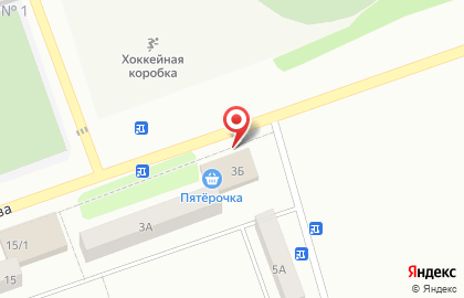 Универсам Пятерочка на Молодёжной улице на карте