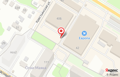 Автостоянка в Брянске на карте