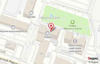 Санаторий Кедр на улице Октябрьской Революции на карте