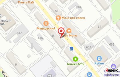 Фирменный офис продаж Pegas Touristik на улице Карла Маркса на карте