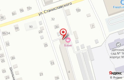 Сауна Троянда на улице Орджоникидзе на карте
