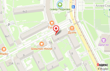 Магазин товаров для дома Очаг на улице Юлиуса Фучика на карте