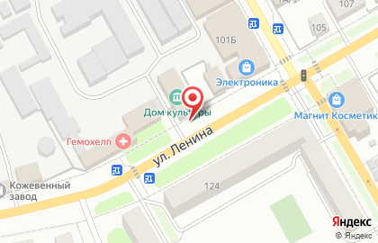 Районный дом культуры на улице Ленина на карте