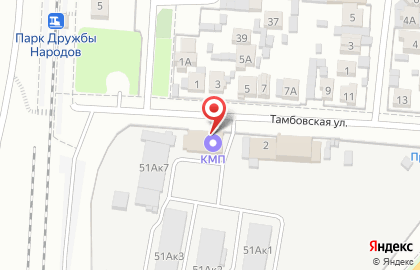 Автотехцентр на Новокуйбышевском шоссе на карте