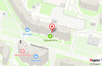 Аптека Будь здоров! в Санкт-Петербурге на карте