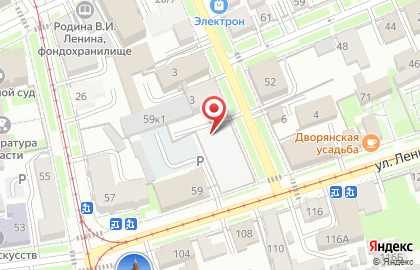 Военно-мемориальная компания в Ленинском районе на карте