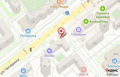 ООО Жупиков на улице Чичерина на карте
