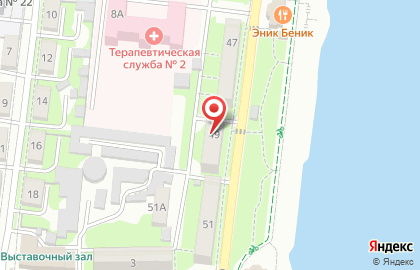 Продовольственный магазин Продукты в Новороссийске на карте