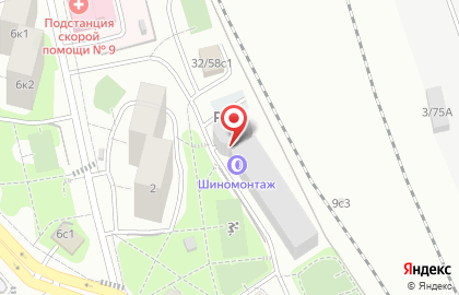 Парковка Департамент деловой недвижимости на карте