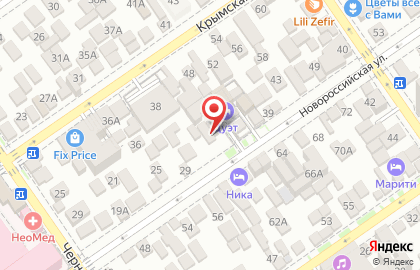 Ремонтная компания на Новороссийской улице на карте
