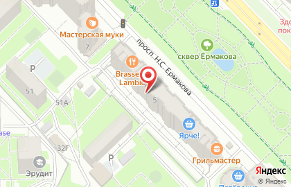 Интерьер-салон Либерти на карте