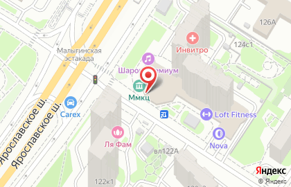 Московский многофункциональный культурный центр на карте