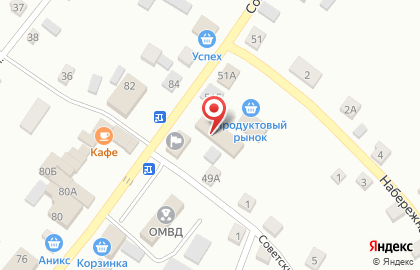 Магазин Евразия на Советской улице на карте