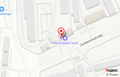 Торгово-сервисный центр Техномир в Силикатном переулке на карте