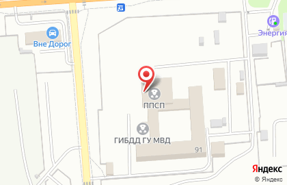 Полк ППС полиции, Управление МВД России по г. Новосибирску на карте