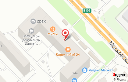 Универсальный магазин Fix Price на Московском шоссе на карте