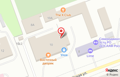 Магазин автотоваров Ладья на Первомайской улице на карте