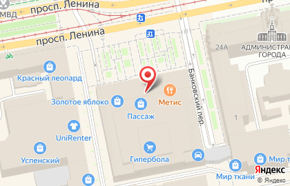 Ресторан PLOV project в ТЦ Пассаж на карте