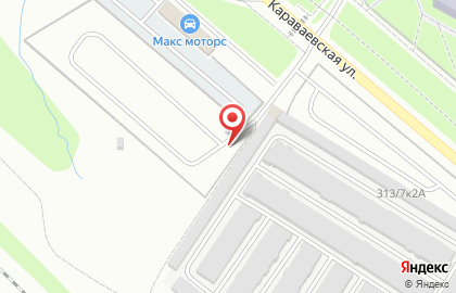 Автостоянка Автосоюз на Караваевской улице на карте