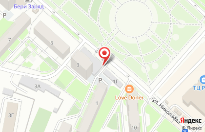 Галерея сладостей на карте