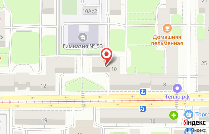 Салон красоты Крона на улице Ленинградской на карте