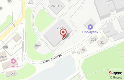 Оптовая фирма в Калининском районе на карте
