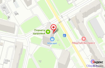 Киоск по продаже молочных продуктов в Дзержинском районе на карте