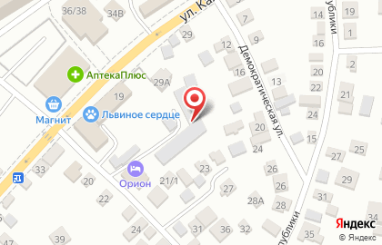 Сервисный центр Орион на Пролетарской улице на карте
