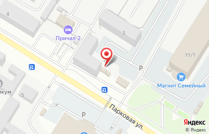 Магазин Империя роз на Парковой улице на карте