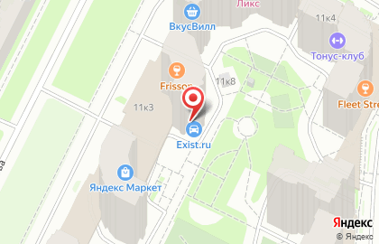 Магазин автозапчастей Exist.ru в Калининском районе на карте
