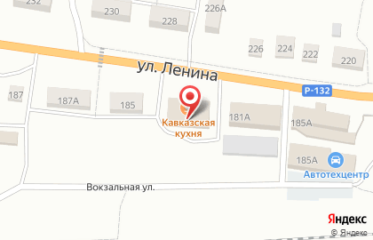 Продуктовый магазин в Рязани на карте