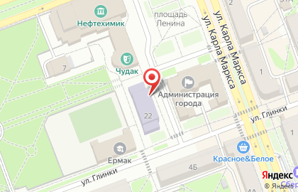 Централизованная библиотечная система в Ангарске на карте