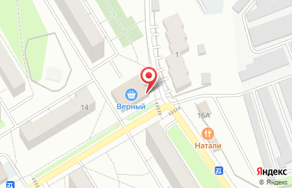 Супермаркет Верный в Санкт-Петербурге на карте