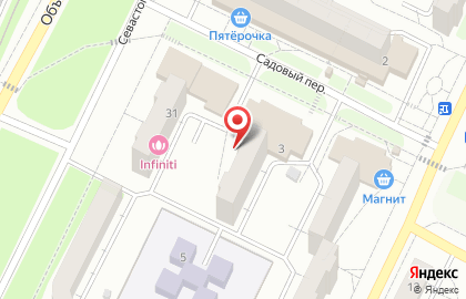 Детки Конфетки в Садовом переулке на карте