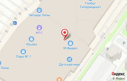 Семейное кафе ПиццаФабрика на Октябрьском проспекте на карте