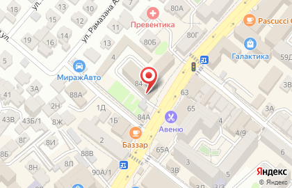 Прокуратура Республики Дагестан в Советском районе на карте