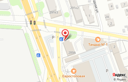 Продуктовый магазин на Московской улице на карте