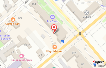 Пальмира на улице Ленина на карте