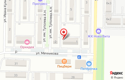 Магазин овощей и фруктов на улице им. Мечникова И.И. на карте