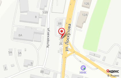 Автолэнд в Первореченском районе на карте