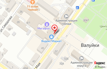 Салон связи Связной на улице М.Горького на карте