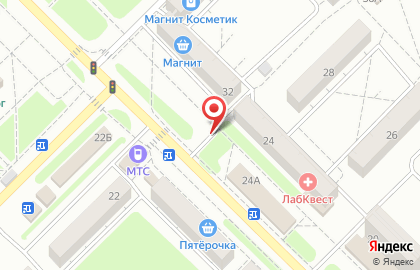 Киоск по продаже напитков и табака на улице Металлургов на карте