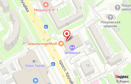 Магазин Семь дней в Курске на карте