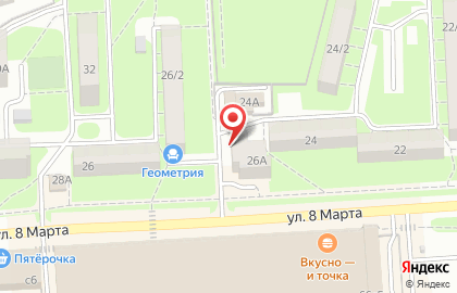 Юридическая фирма в Советском районе на карте