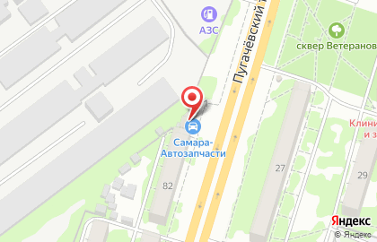 Шиномонтажная мастерская на Пугачевском тракте на карте